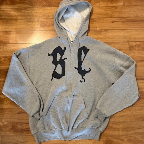 Vintage Sworn Enemy Zip Up Hoodie XL - Picture 1 of 4